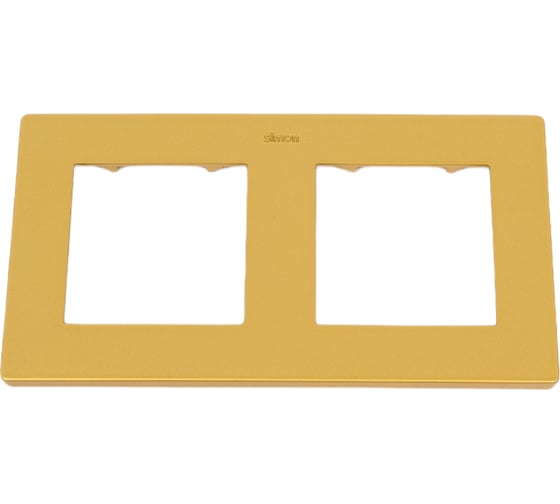Изображение товара Рамка Simon 2 поста, золото 2400620-066