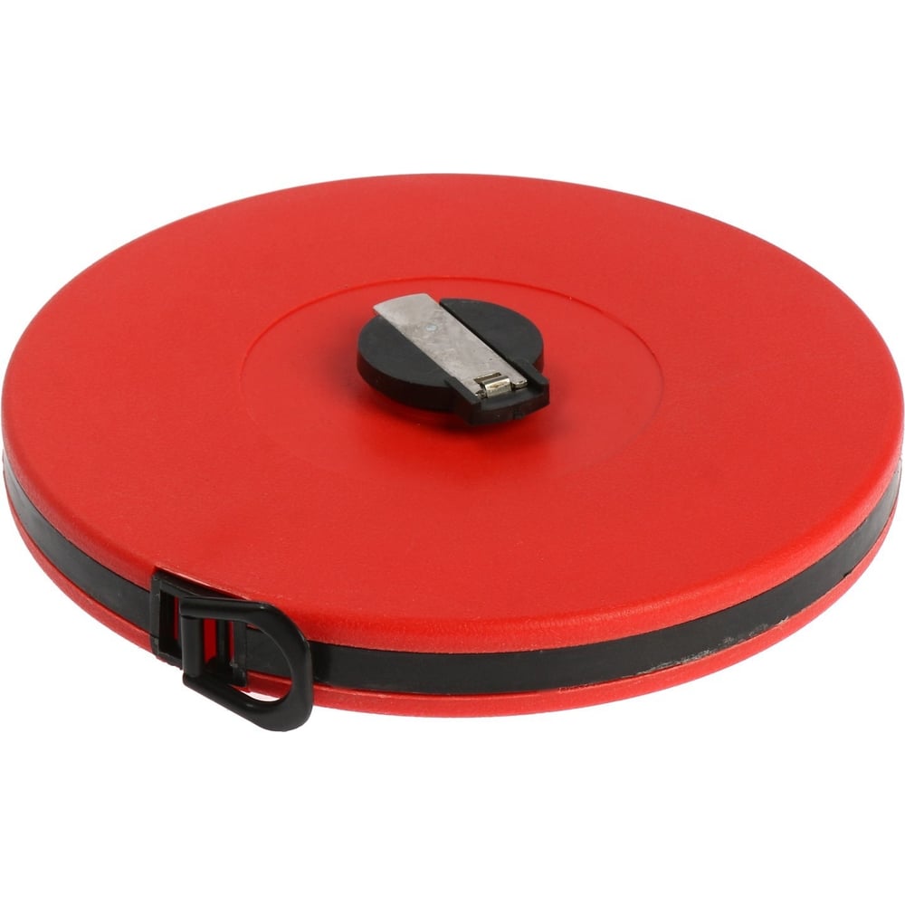 Изображение товара Геодезическая рулетка ЛОМ фиберглассовая 50 м закрытый корпус