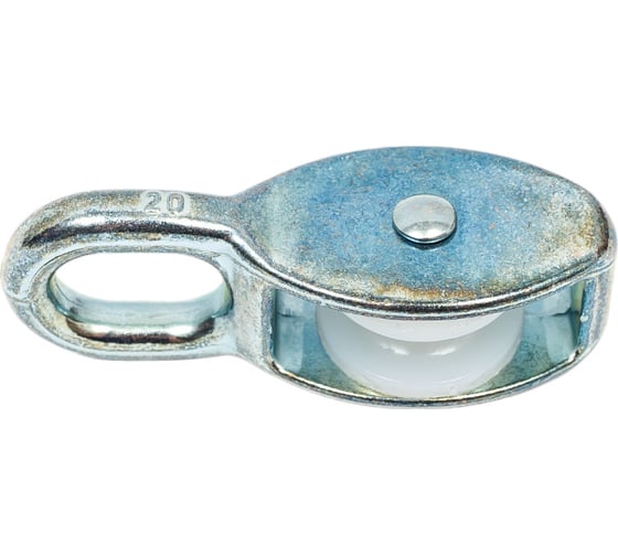 Изображение товара Одинарный блок ГОСКРЕП пластик оцинкованный 3/4, 20, 1 шт. 7-0017890