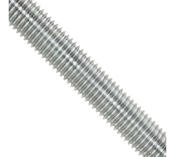 Изображение товара Резьбовая шпилька КРЕП-КОМП нержавеющая DIN976 А2 м12х1000 1 шт шрн12мф