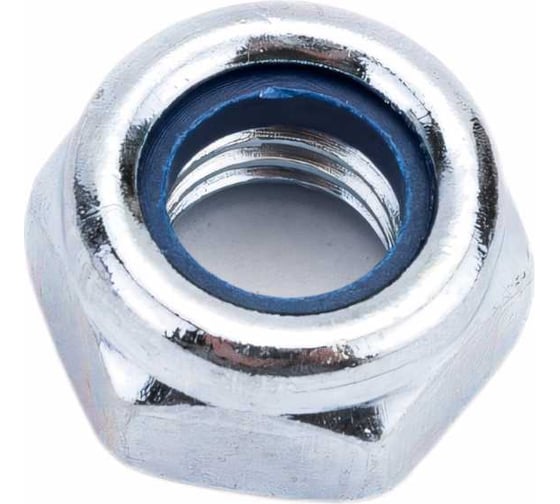 Изображение товара Гайка с контрящим кольцом КРЕП-КОМП DIN985 м10 200шт гс10ф