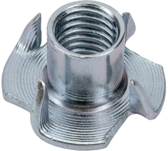 Изображение товара Крыльчатая гайка КРЕП-КОМП врезная DIN1624 м10х13 15шт гкв10мф