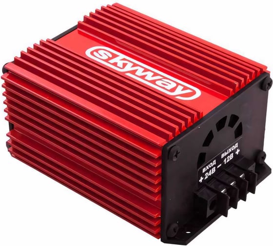 Изображение товара Преобразователь напряжения SKYWAY 24/12V 15А S05501002
