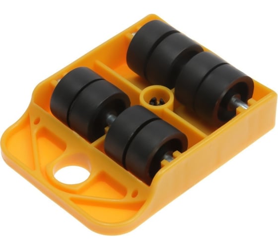 Изображение товара Набор для перемещения мебели ТУНДРА пластиковые платформы, г/п до 150 кг, 5 предметов 9258558