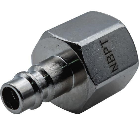 Изображение товара Быстроразъемное соединение (брс) европа внутренняя резьба 1/2 pf сталь NBPT 58855