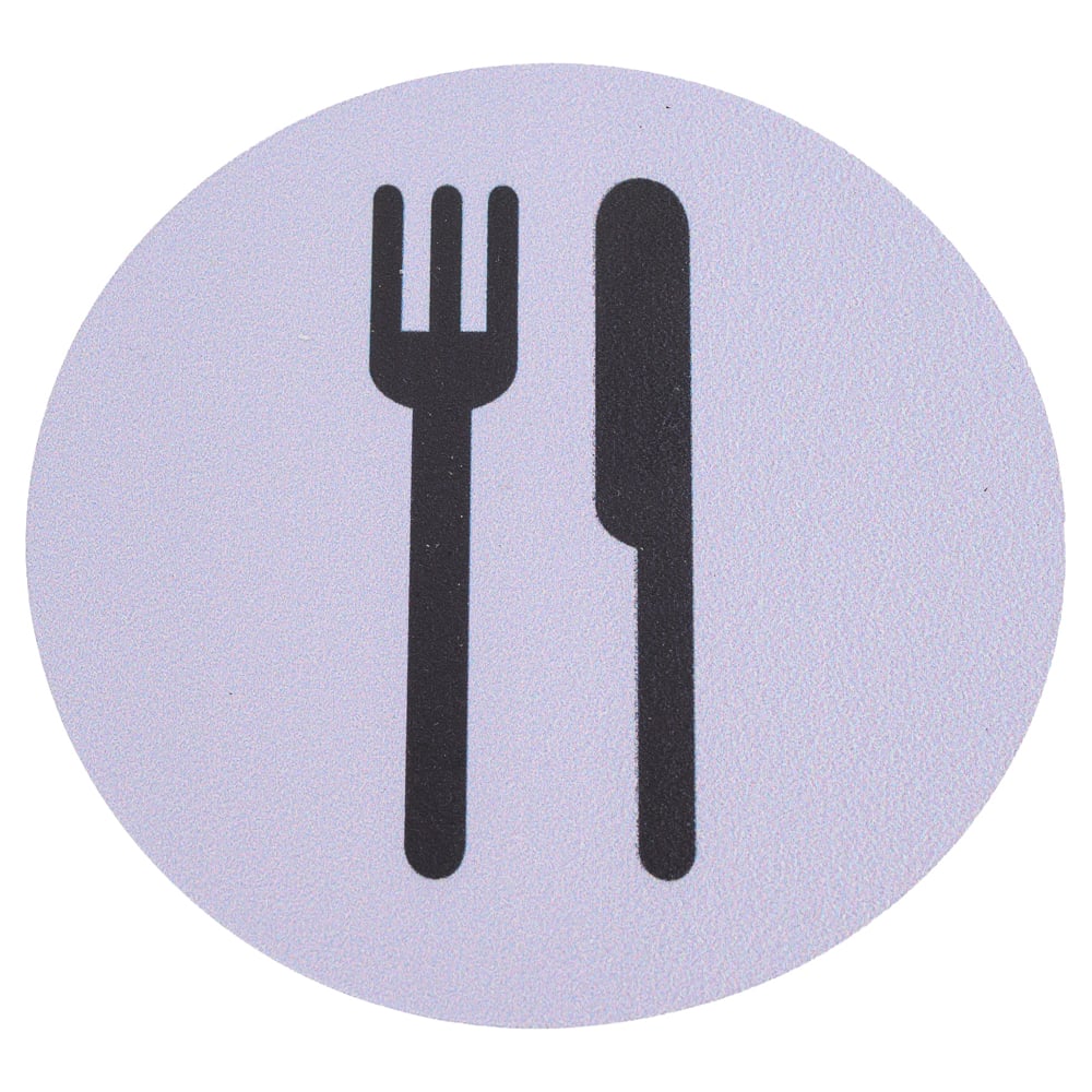 Изображение товара Табличка Контур Лайн Пункт питания 95х95 мм