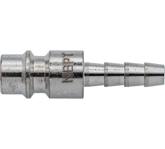 Изображение товара Быстроразъемное соединение (брс) европа штуцер "ёлочка" 8 мм ph сталь NBPT 58909