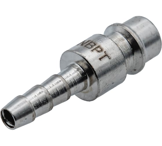 Изображение товара Быстроразъемное соединение (брс) европа штуцер "ёлочка" 10 мм ph сталь NBPT 58916