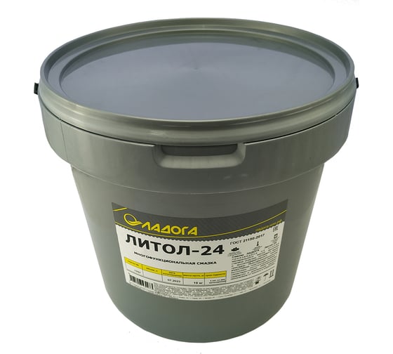 Изображение товара Смазка ЛАДОГА Литол-24 ведро 10кг LS_LI24_10