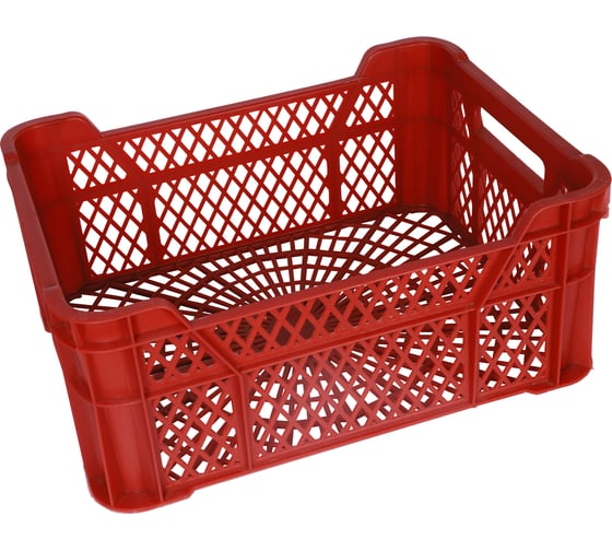 Изображение товара Пластиковый ящик для пищевых продуктов Литер 12 кг 643-LR-Я-12-24-ПЭ