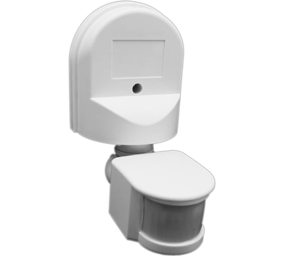 Изображение товара Датчик движения Jazzway PMS-IR 008 1200Вт 180 град. 12м WH белый IP44 5012899