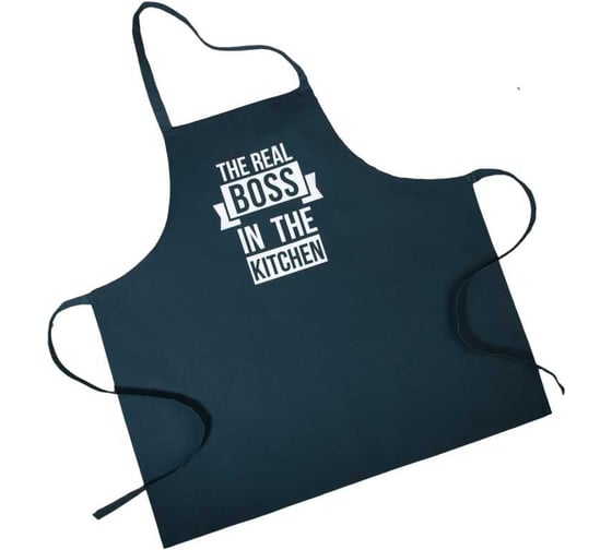 Изображение товара Фартук Этель Boss 73x71 см, 100% хлопок, репс 210 г/м2 6581922