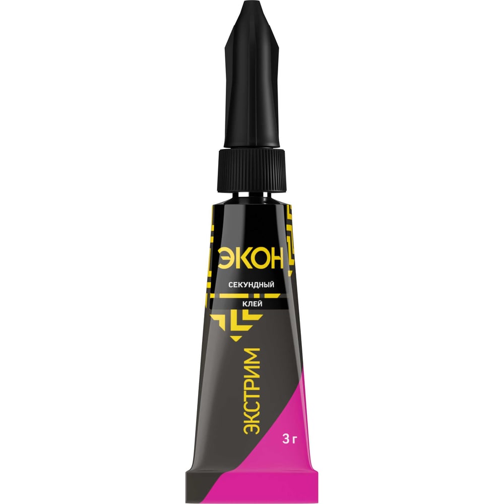 Изображение товара Секундный клей Экон Extreme 3 г для пластиковых и металлических изделий