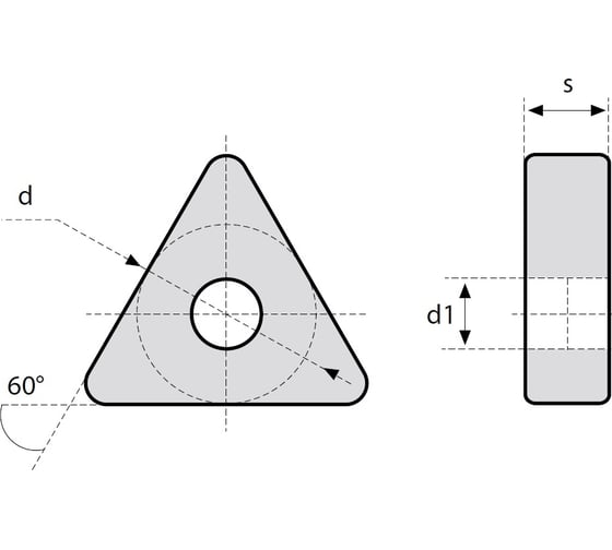 Изображение товара Пластина твердосплавная токарная Debever Machining Solutions TNMG160404RPFCR40