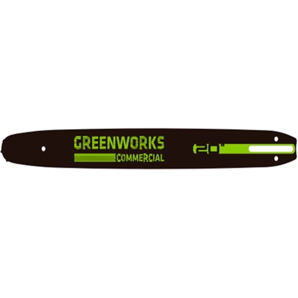 Шина для аккумуляторной цепной пилы 82v GreenWorks шина для пилы greenworks 2947207 25 см