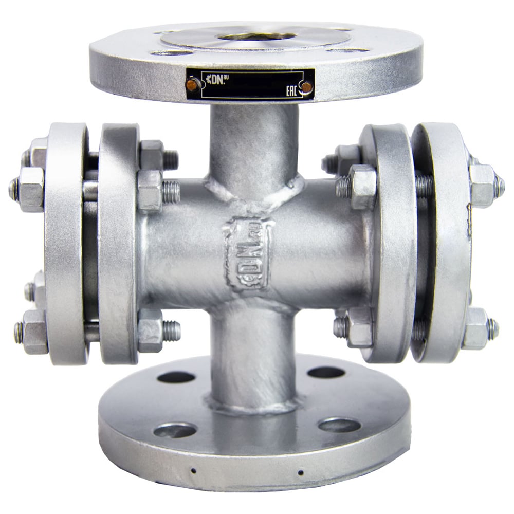 Изображение товара Стекло смотровое фланцевое DN 32 Ру40, сталь и боросиликат, установка вертикаль/горизонталь