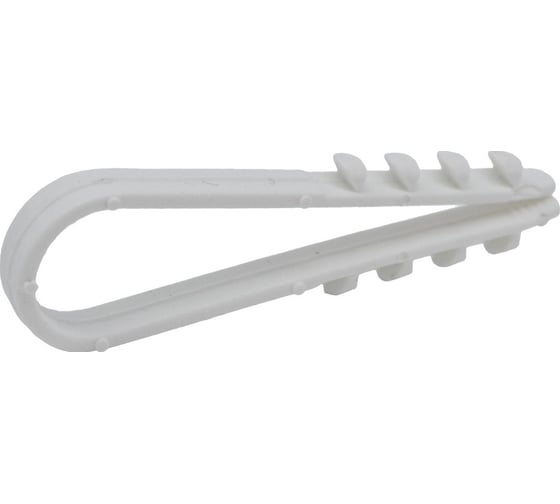 Изображение товара Дюбель-хомут для круглого кабеля Ruself 11-18 мм 100 шт. ДХБ-11-18-КБ 00-00005899