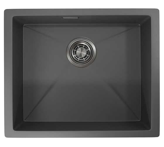 Изображение товара Мойка для кухни GRANULA 5445U, графит матовый