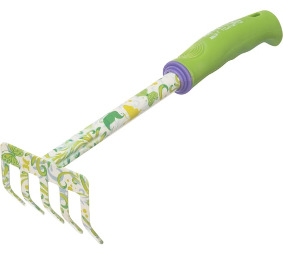 Изображение товара Грабли 5-зубые прямые Palisad пластиковая рукоятка 62039