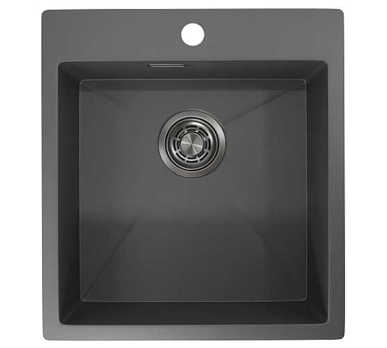 Изображение товара Мойка для кухни GRANULA 4600, графит матовый