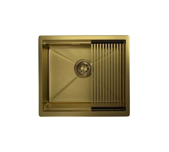 Изображение товара Мойка для кухни GRANULA KS-5045U, золото сатин