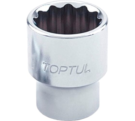 Изображение товара Головка торцевая 12-гранная 12 мм, 1/4"DR TOPTUL BAEB0812