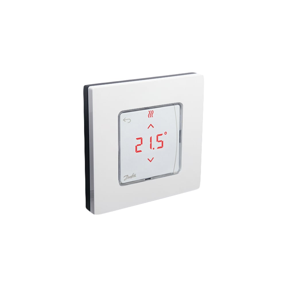 фото Сенсорный комнатный термостат danfoss 24 в накладной 088u1055