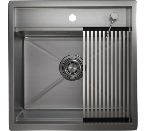Изображение товара Мойка для кухни GRANULA KS-5051, сталь сатин