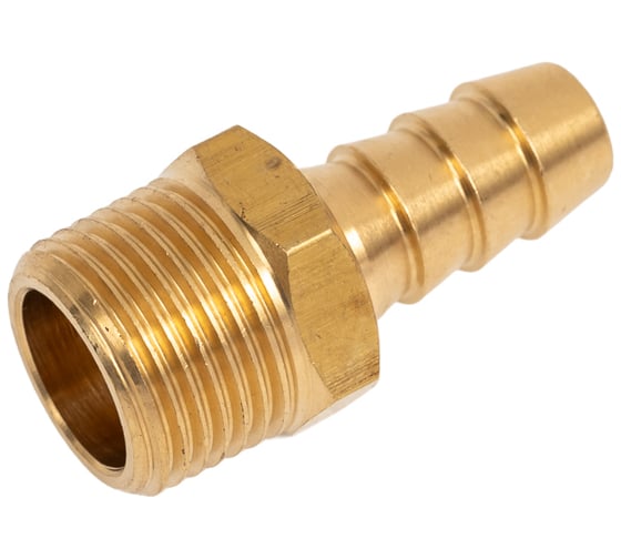 Изображение товара Штуцер Aist наружная резьба 3/8" - елочка 3/8" 90999140 00-00014410