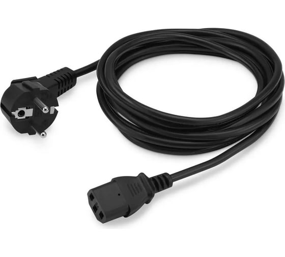 Изображение товара Кабель BURO AN23-1000-3 IEC C13 Евровилка 3м 817291