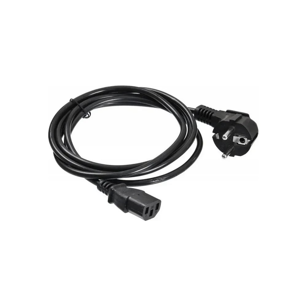 Изображение товара Кабель питания BURO BU-PCAB-1.8-16A IEC C13 1.8м черный