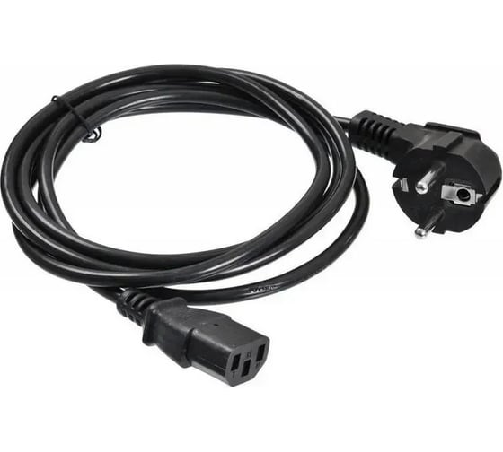 Изображение товара Кабель BURO BU-PCAB-1.8-16A IEC C13 Евровилка 1.8м 1856224
