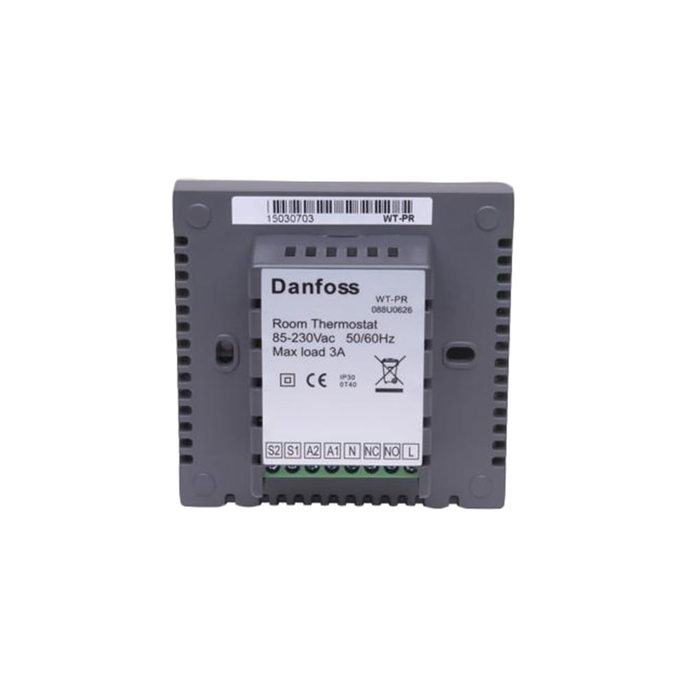 фото Программируемый электронный термостат danfoss basicplus2 с дисплеем wt-pr 088u0626