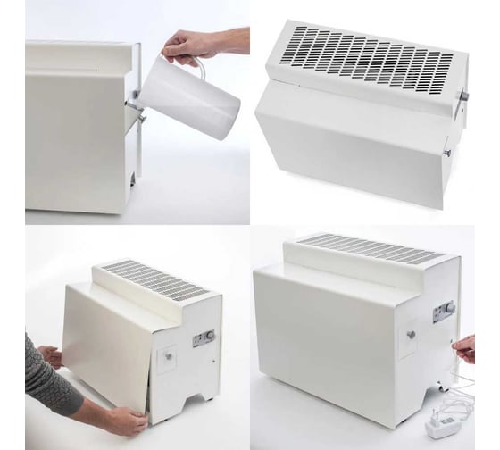 Изображение товара Мощный увлажнитель воздуха Woods Vienna (210 м2) с антибактериальными фильтрами HSW100