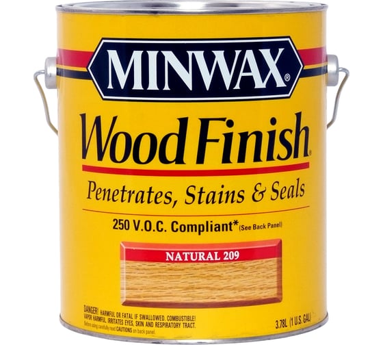Изображение товара Морилка Minwax WF 209 Натуральный 3.785 л 71000