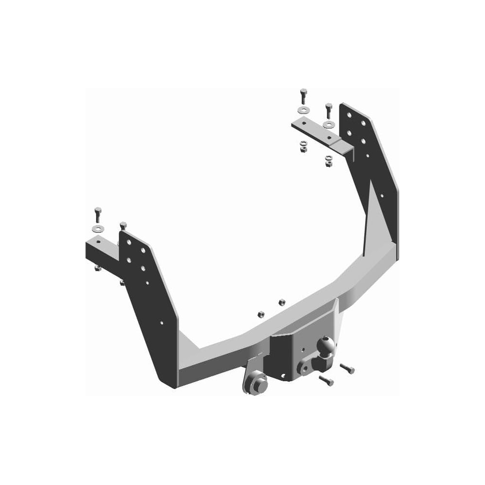 Изображение товара Фаркоп для ГАЗ 3310 и ГАЗ 3704 Валдай, тип шара F, до 50 кг, прочный и надежный