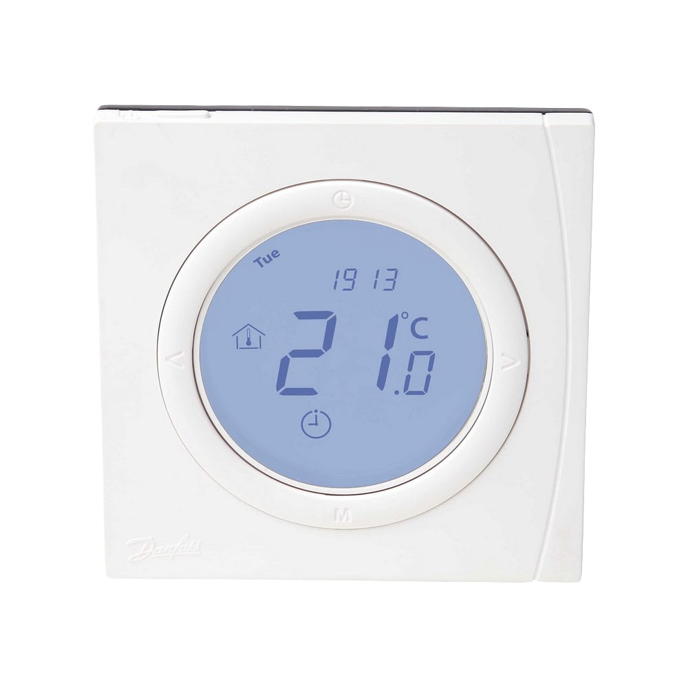 фото Программируемый электронный термостат danfoss basicplus2 с дисплеем wt-p 088u0625