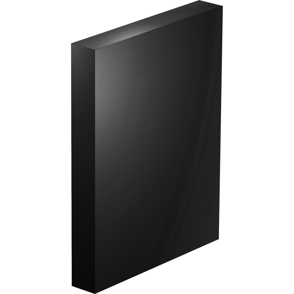 Изображение товара Влагостойкая опора для столешницы Wellsee Genuine Tree матовый черный 640мм