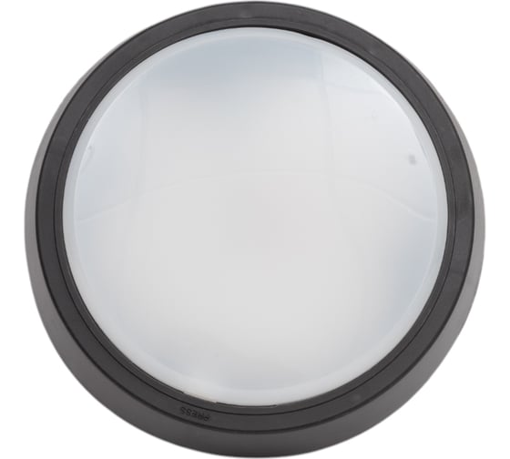 Изображение товара Светильник Gauss ЖКХ BASIC круг 15W 1425lm 4000K 220-240V IP20 D15533мм черный LED 193411315B