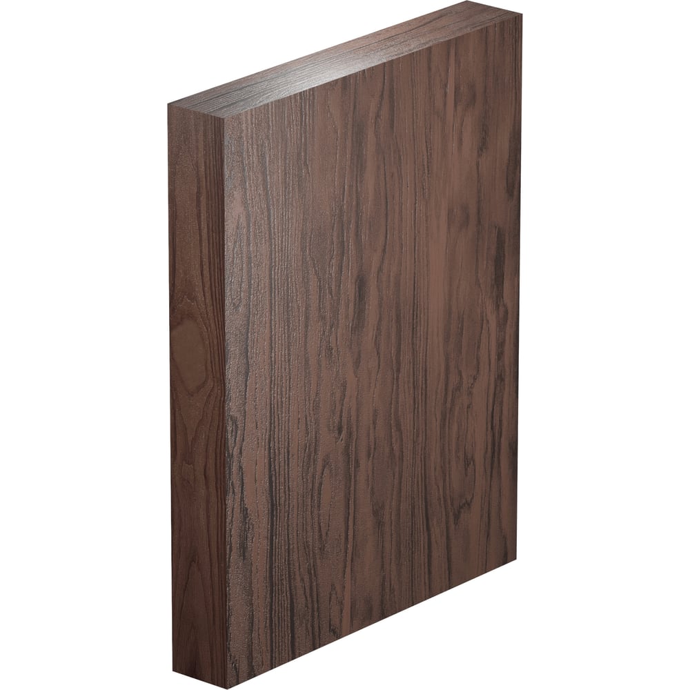 Изображение товара Влагостойкая опора для столешницы Wellsee Genuine Tree темный дуб Гварнери (применяется при необходимости дополнительной опоры для настенных столешниц) 162028000