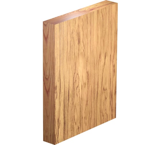 Изображение товара Влагостойкая опора для столешницы Wellsee Genuine Tree светлый дуб Оксфорд (применяется при необходимости дополнительной опоры для настенных столешниц) 162027000