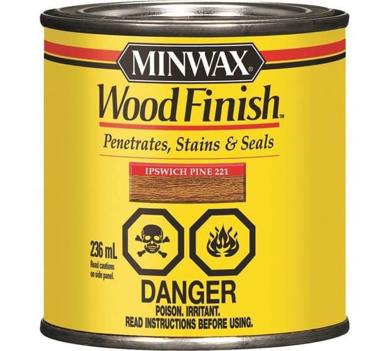 Изображение товара Морилка Minwax WF 221 Ипсвичская сосна 237 мл 22210