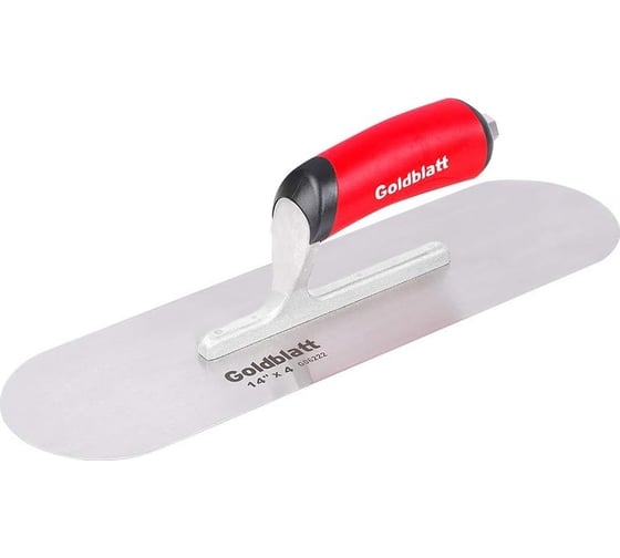 Изображение товара Гладилка Goldblatt профессиональная стальная для бассейнов 356x102 мм, G06222