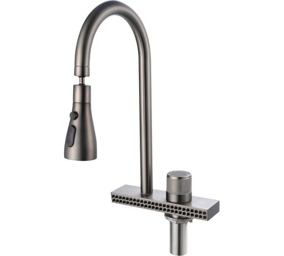 Изображение товара Смеситель для кухни РМС диаметр 35 SUS130PVD-017F-2