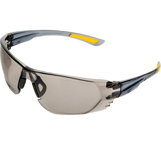 Изображение товара Защитные открытые очки Denzel поликарбонатные, дымчатая линза 89200