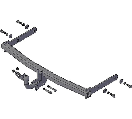 Изображение товара Фаркоп Трейлер для Skoda Fabia хетчбек 2007-2014 тип шара A 9731