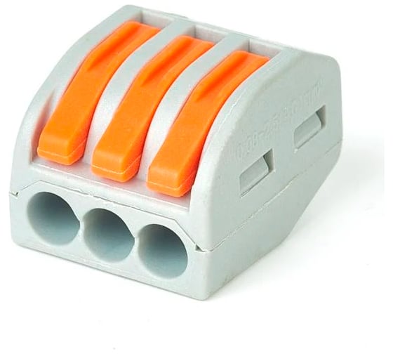 Изображение товара Соединительная клемма HLT СК-413 0.1-2.5, 4.0мм², 5 штук/упаковка 081-19-008