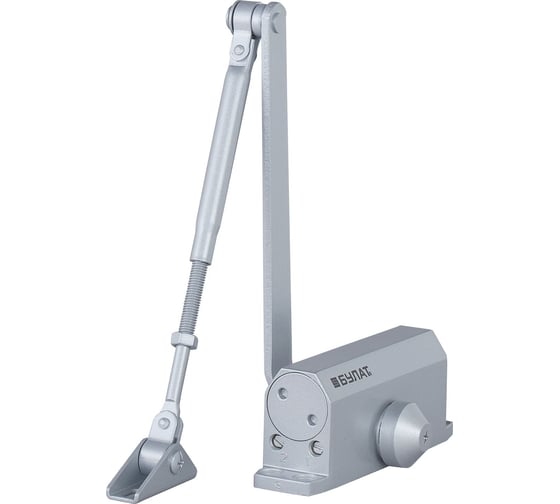 Изображение товара Дверной доводчик БУЛАТ ARCTIC ДД 501/3 A-S 25-85 кг, серебро, морозостойкий 15367