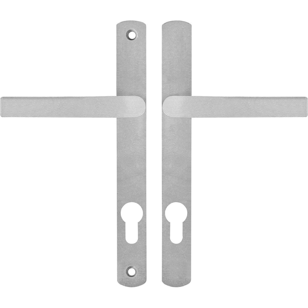 Изображение товара Комплект ручек БУЛАТ узкопрофильный РФ 85.25.01.9006 УРАЛ-М серый