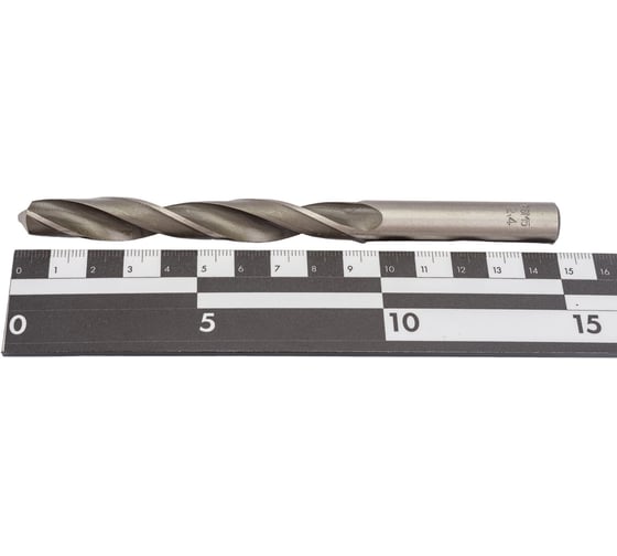 Изображение товара Сверло ООО "ТМТ ГРУПП" цилиндрический хвостовик 12.4 Р6М5 61086